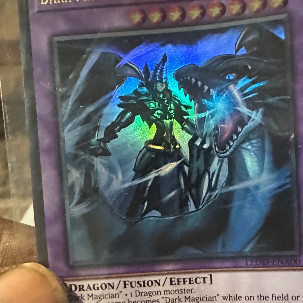 Holographic Dragon Fusion Card